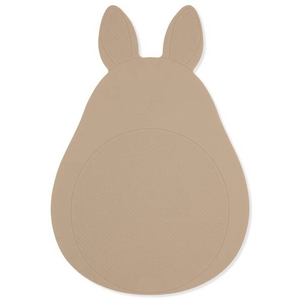 bunny bath mat - shell