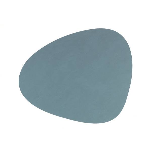 Table Mat Curve L Nupo Light Blue Mitistore